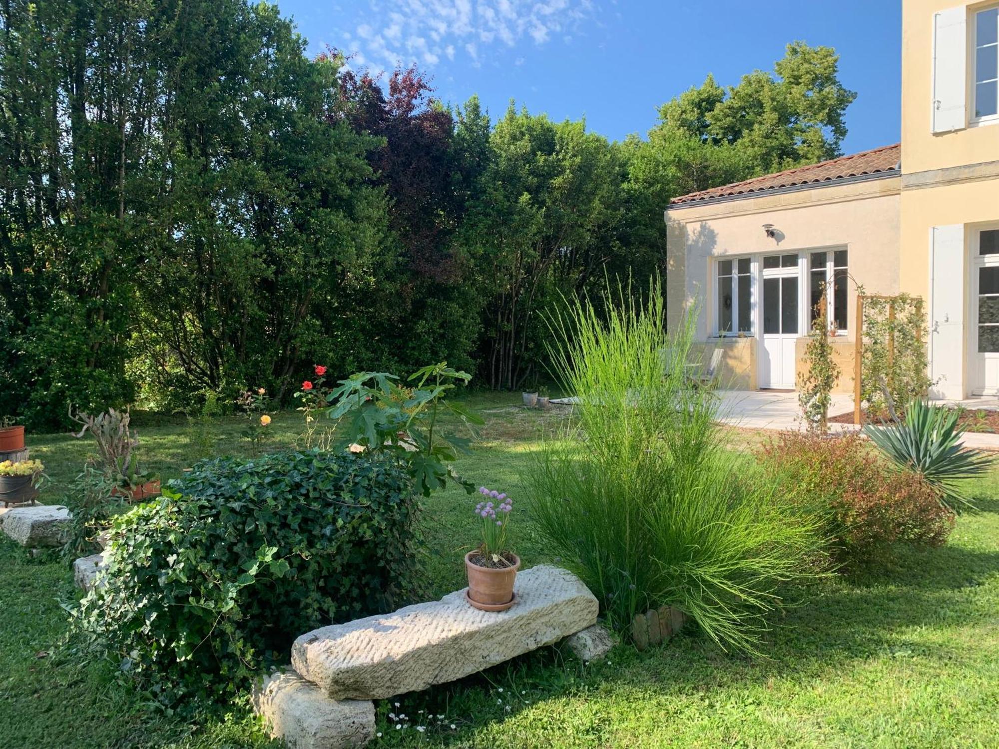 Suite Privative Abella - Aile De Maison Bourgeoise Ambares-et-Lagrave Exteriér fotografie