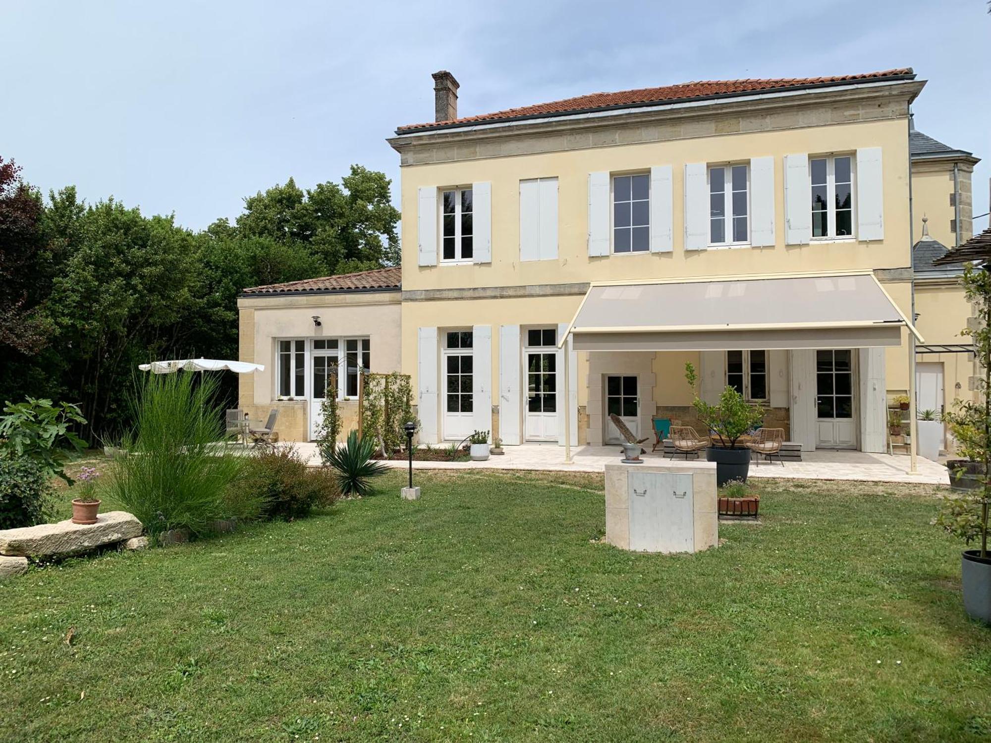 Suite Privative Abella - Aile De Maison Bourgeoise Ambares-et-Lagrave Exteriér fotografie